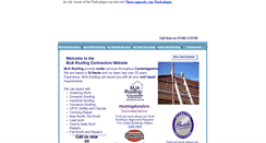 Desktop Screenshot of mjaroofing.com